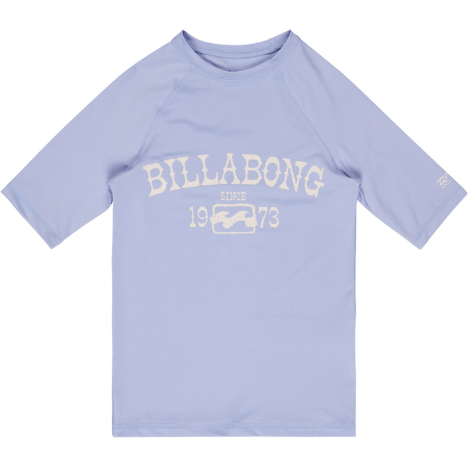 2026 Billabong Junior Surf Dayz Kortærmet Lycra-vest EBGWR03004 - Twilight Blue